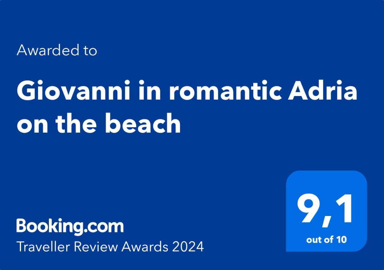 Giovanni In Romantic Adria On The Beach Daire Lido di Pomposa Dış mekan fotoğraf
